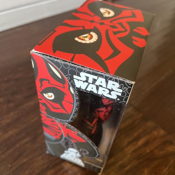 Star Wars Mighty Muggs Darth Maul Shirtless Vinyl Figure Hasbro New Sealed - Picture 3 of 6
